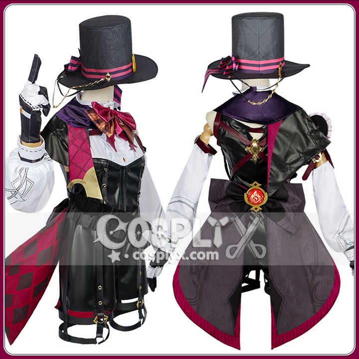 原神 げんしん リネ-Lyney 魔術師 マジシャンフ フォンテーヌ 双子 コスプレ衣装