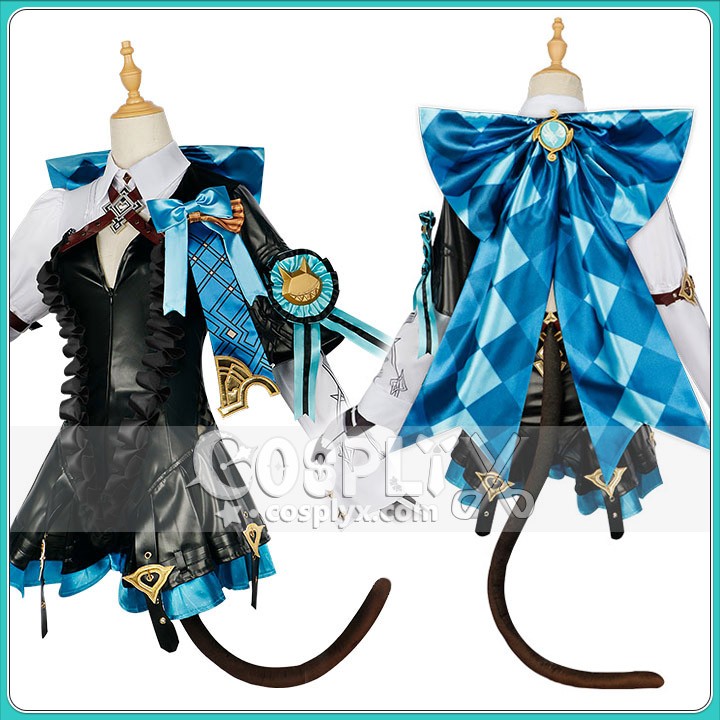 原神 げんしん リネット-Lynette 魔術師 マジシャンフ フォンテーヌ 双子 コスプレ衣装