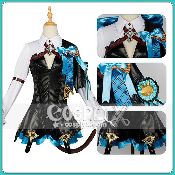 原神 げんしん リネット-Lynette 魔術師 マジシャンフ フォンテーヌ 双子 コスプレ衣装