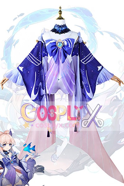 原神 げんしん 稻妻 珊瑚宮心海 さんごのみや ここみ コスプレ 衣装