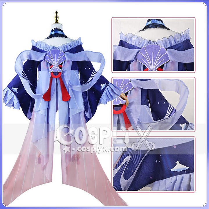 原神 げんしん genshin 稲妻 珊瑚宮 心海 さんごのみや ここみ メイド コスプレ 衣装