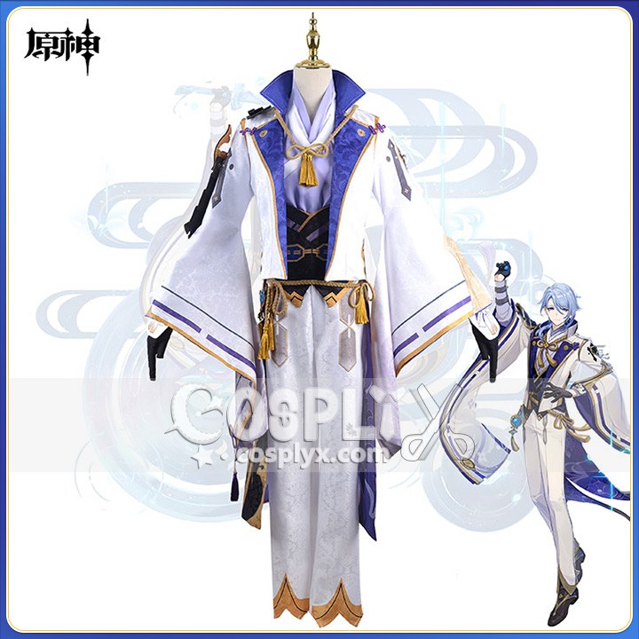 かみさとあやと コスプレ 衣装 - 原神 神里綾人