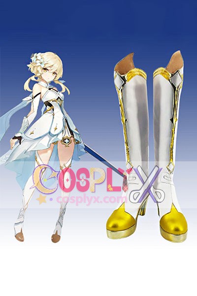 原神 旅人 蛍 ほたる Lumine コスプレ靴 コスプレブーツ