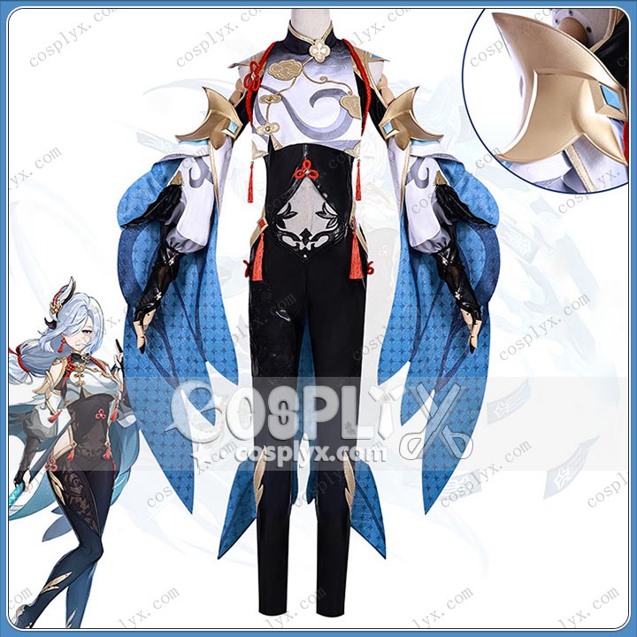 原神 げんしん genshin 申鶴 しんかく メイド コスプレ 衣装
