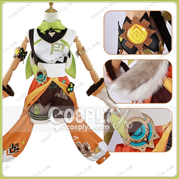 原神 Genshin カチーナ-Kachina コスプレ衣装 コスチューム