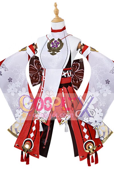 原神 げんしん ヒロイン 八重神子/やえみこ Yae Miko コスプレ衣装 コスチューム
