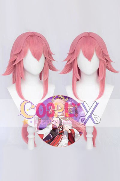 原神 げんしん 八重神子-やえみこ Yae Miko コスプレウィッグ