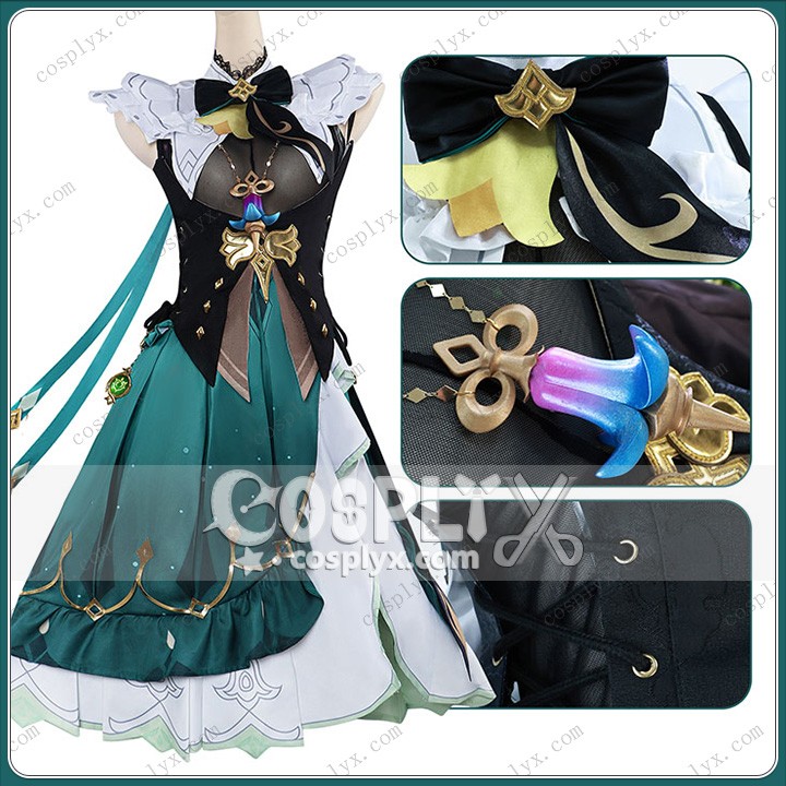 原神げんしん Genshin フォンテーヌ エミリエ-Emilie コスプレ衣装 コスチューム