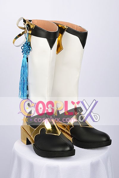 原神 Genshin 行秋（ユクアキ） - Xingqiu コスプレシューズ