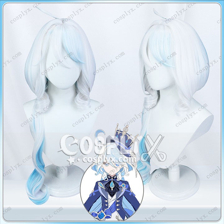 原神げんしん Genshin フリーナ/Furina フォカロルス/Focalors コスプレウィッグ