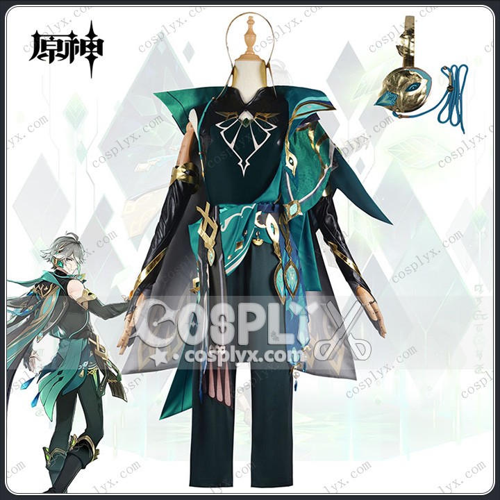 Genshin Impact アルハイゼン コスプレ 衣装