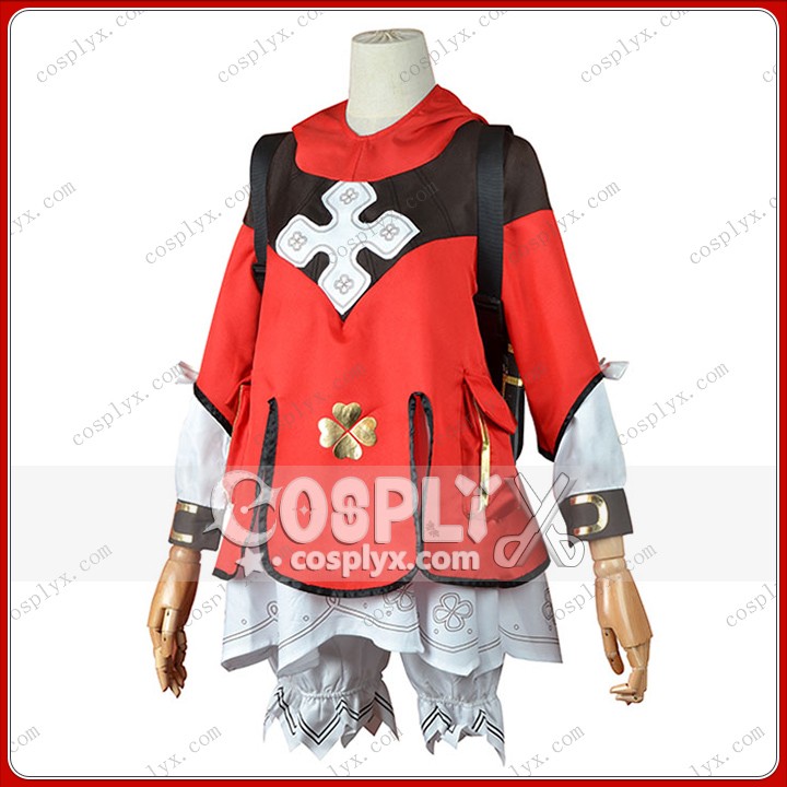 クレー 赤いドレス