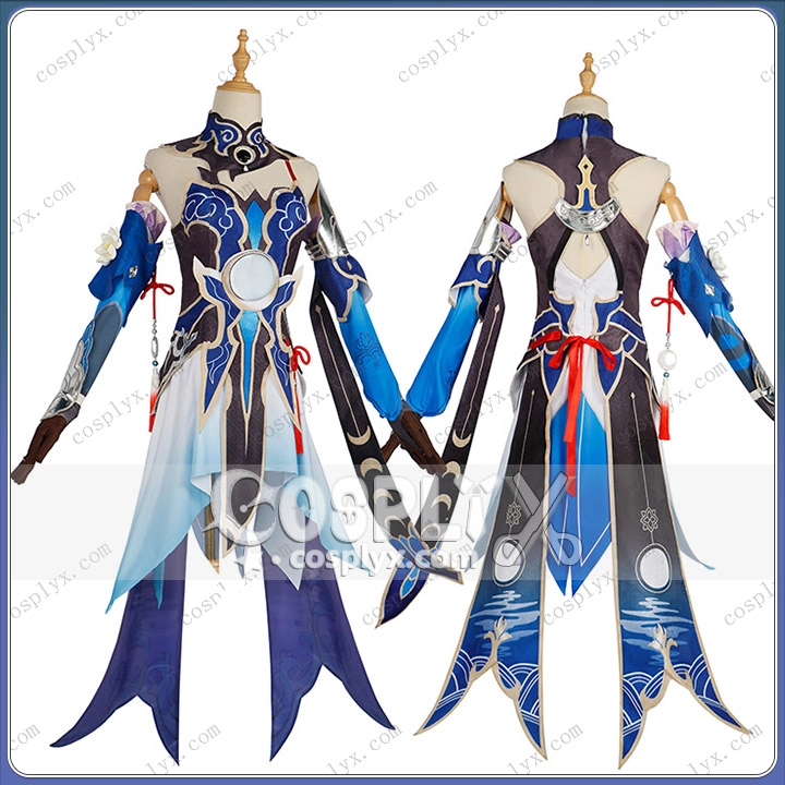 鏡流 青白 衣装