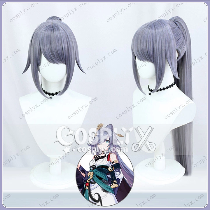 崩壊3rd 符華 雲墨丹心 ウィッグ