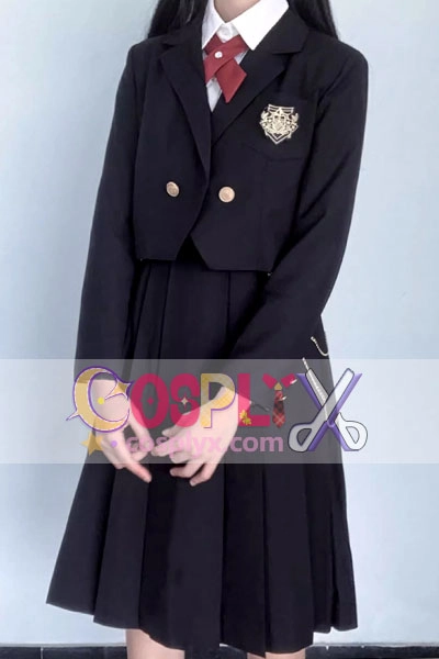 高校JK制服4点セット ワンピースセット チョッキ jk制服 女の子高生 制服 プリーツスカート ブレザー リボン 学生服 スクール 制服 卒業式スーツ