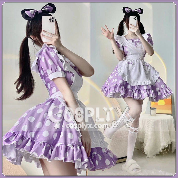 ロリータドレスソフトかわいいコスプレ衣装