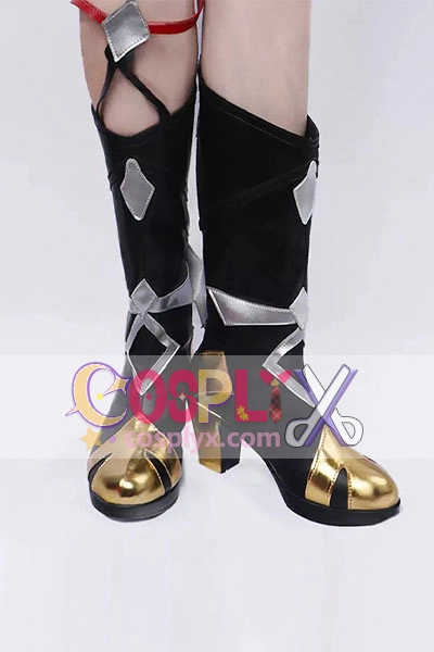 崩壊3rd 符华-フカ コスプレ靴ブーツ