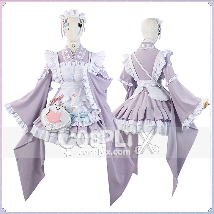 和風メイド コスチューム