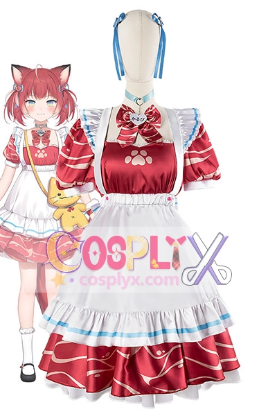 バーチャルYouTuber 赤見かるび コスプレ衣装