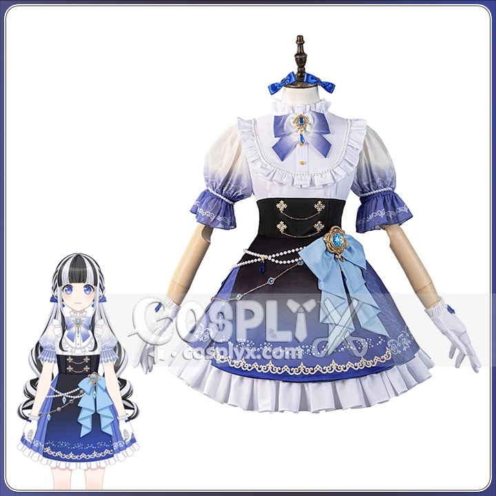 サルビアブルーの少女 コスプレ