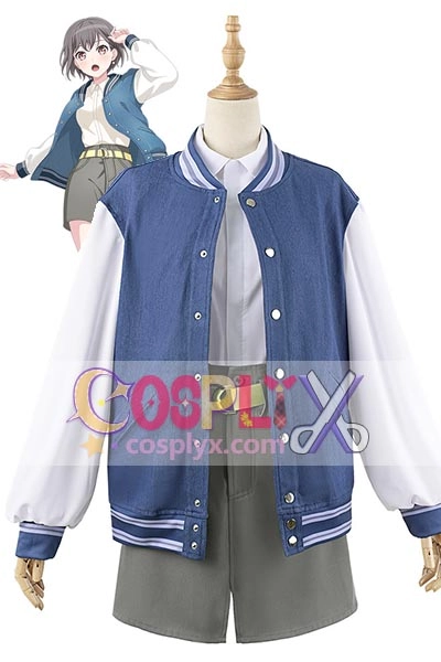 bangdream 高松燈 棒球服 コスプレ衣装