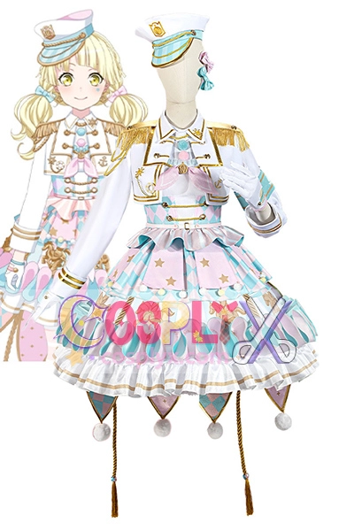 bangdream 心弦巻こころ コスプレ衣装 