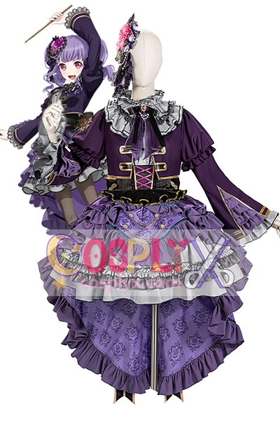 BanG Dream 宇田川 あこ コスプレ衣装
