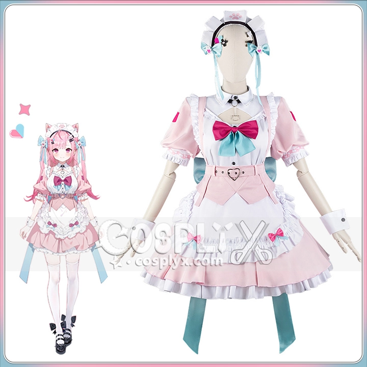Vtuber メイド服 コスプレ