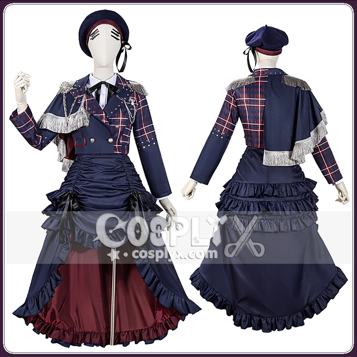 アイドル風 コスチューム 学園風デザイン