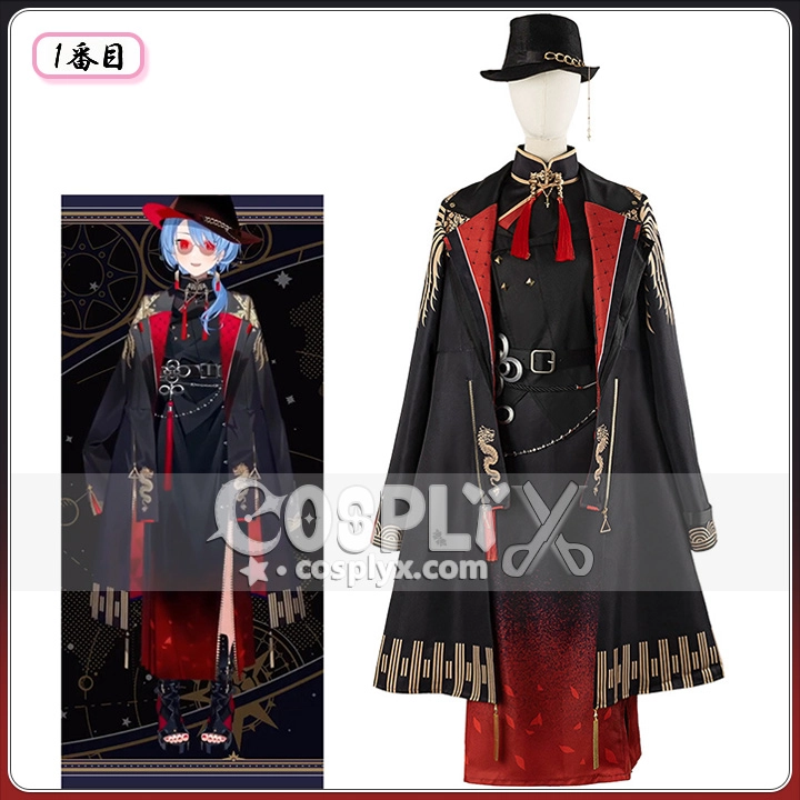 星街すいせい 水色＆黒ver. 衣装