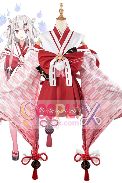 Vtuber 百鬼あやめ 巫女服 コスプレ衣装