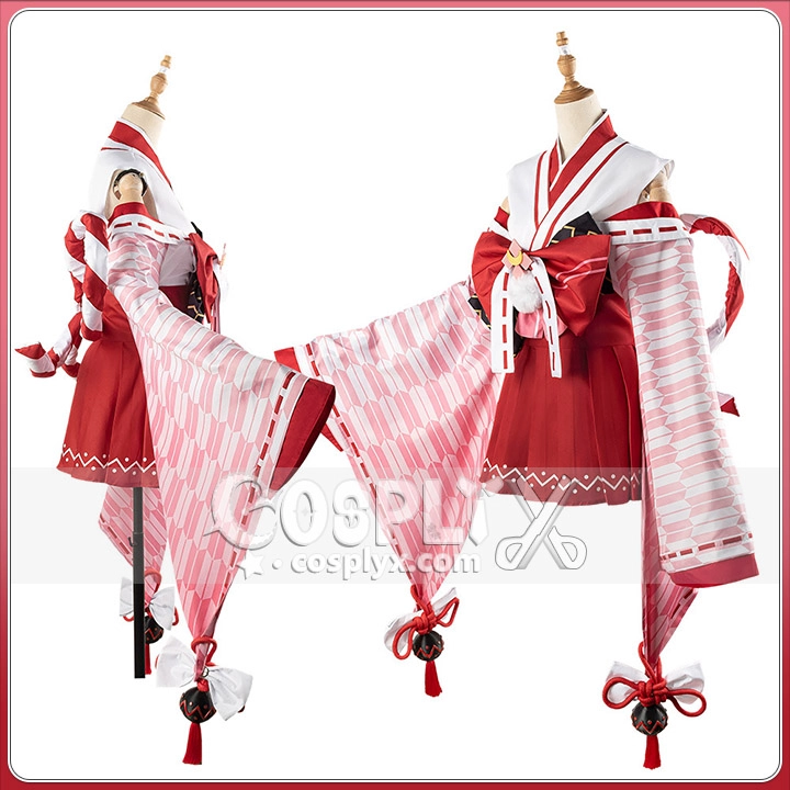 百鬼あやめ 巫女服 衣装