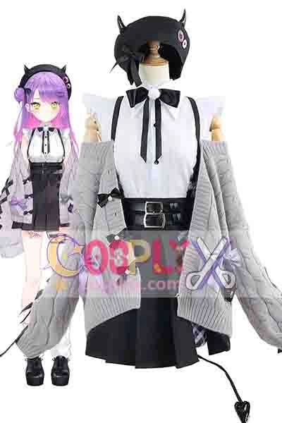 Vtuber ホロライブ 常闇トワ 夏服 コスプレ衣装