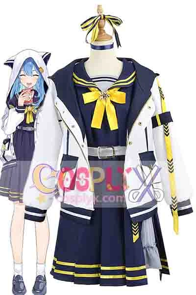 Vtuber 星街コメット フード付きジャケット コスプレ衣装