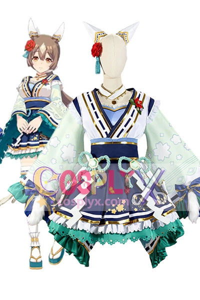 ウマ娘プリティーダービー サトノダイヤモンド 花形・弥栄之翠 コスプレ衣装