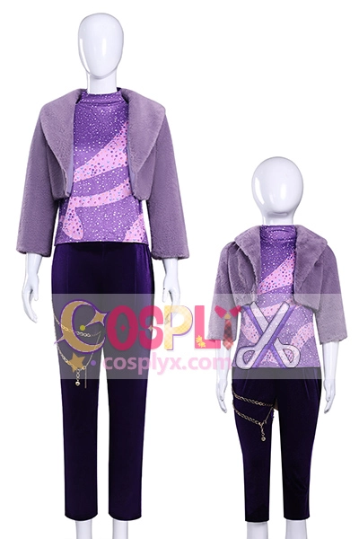 ズートピア2 ガゼル 紫ファー舞台衣装