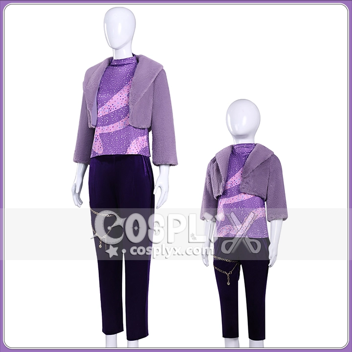 ズートピア2 ガゼル 紫のファー