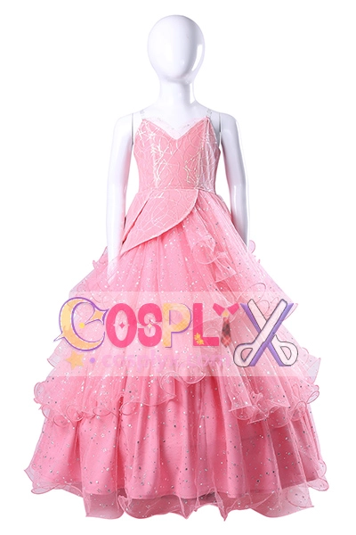 ウィキッド グリンダ ピンクのドレス コスプレ衣装