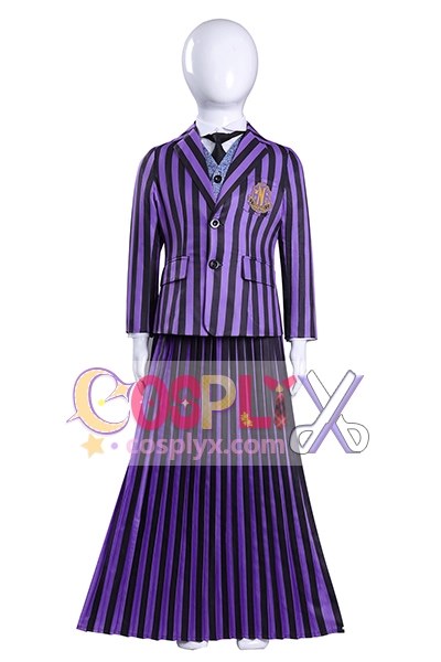 ウェンズデー パープル スクール制服