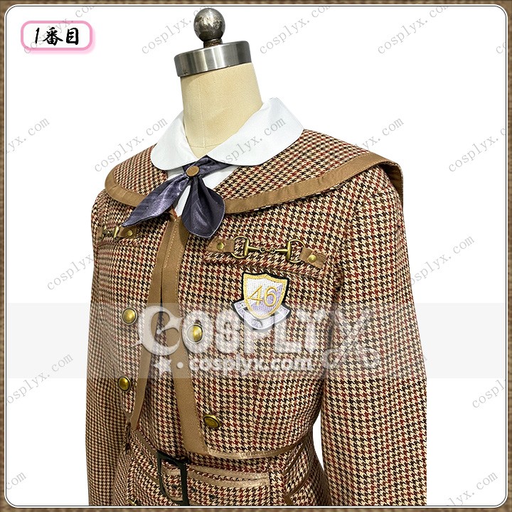 ブリティッシュ千鳥チェックワンピース