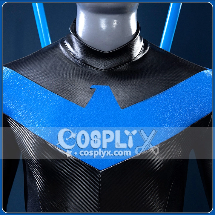 黒青 ヒーロー服