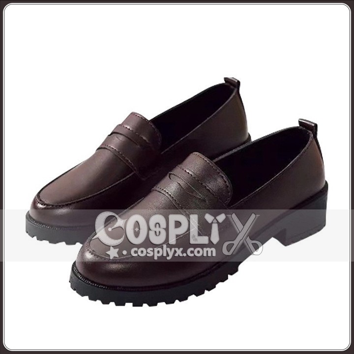 ブラウン ローファー