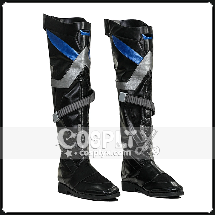 Nightwing Dick Grayson Cosplay Boots