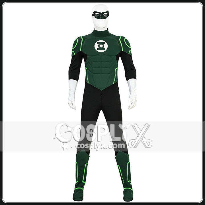 Green Lantern Cosplay Costume