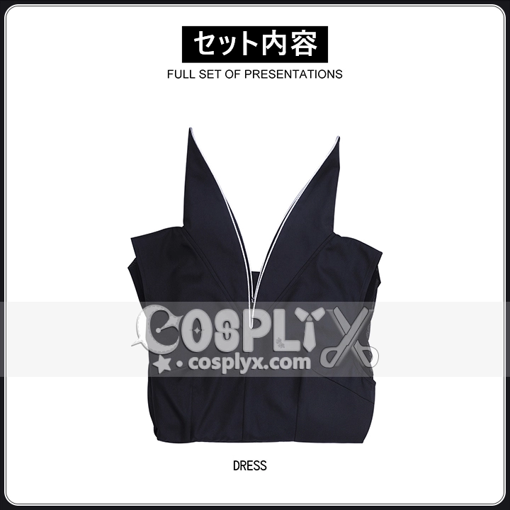 スタンドカラードレス 変装 仮装 衣装