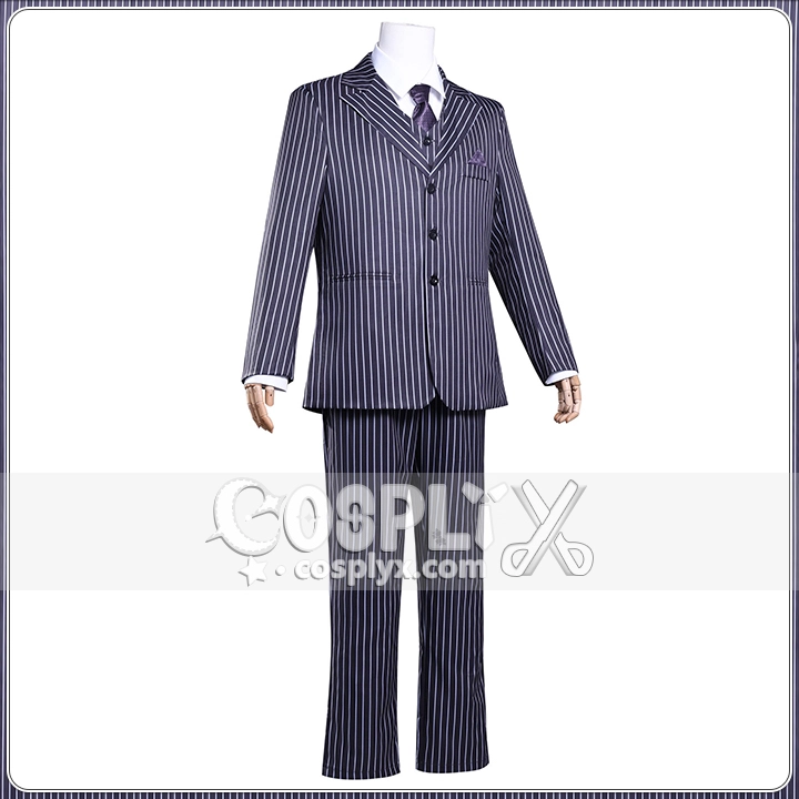 ウェンズデー Wednesday ゴメズ・アダムス 風 コスプレ衣装