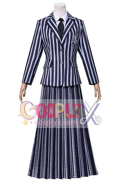 ウェンズデー・アダムス コスプレ衣装