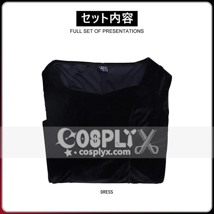 ウェンズデー ママ コスプレ 衣装