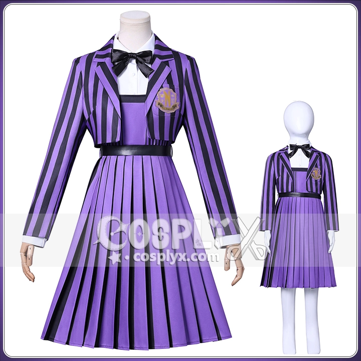 ウェンズデー イーニッド 制服 コスプレ衣装