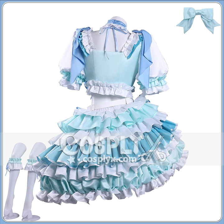 青い コスチューム